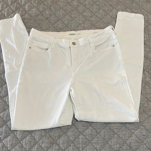 Rockstar skinny white jeans